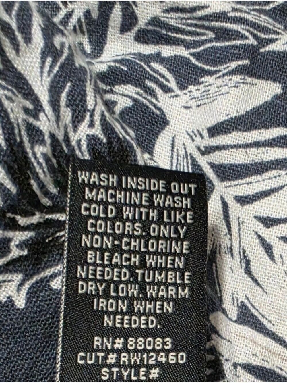 Rewash Linen Blend Shorts Medium - Picture 6 of 7